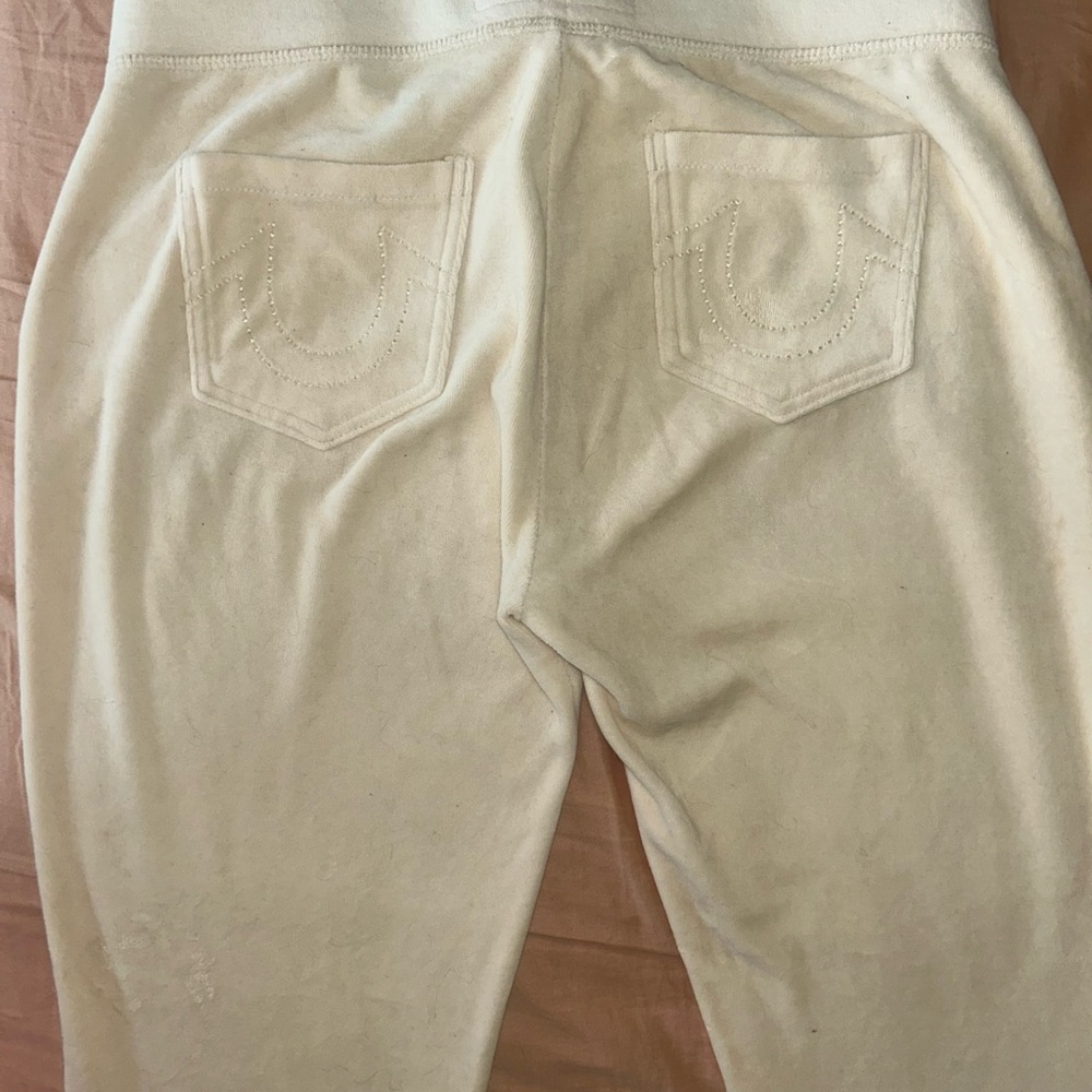 True Religion Cream Jeans